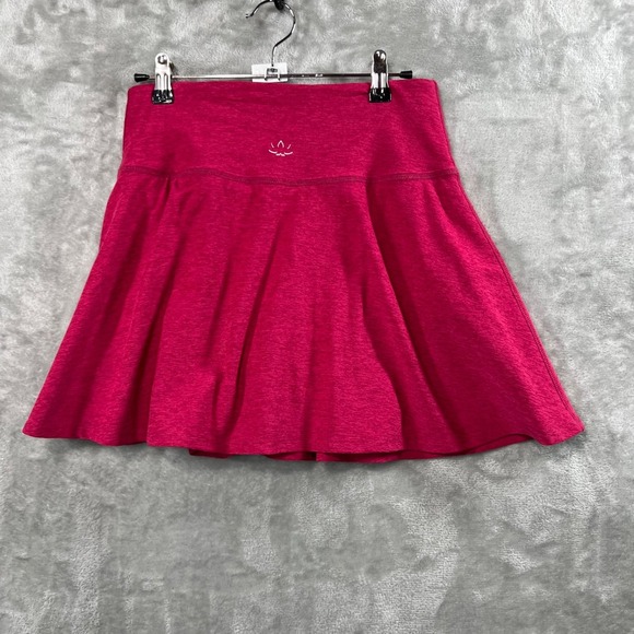 Beyond Yoga Skirt Womens Small Skort Pink Spacedye Stretch Athletic Short Tennis - Picture 2 of 8